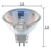 Cbconcept - 10 Bulbs - 12 Volt, 10 Watts, Mr11, Uv Glass Face, G4 Bi-Pin Base Ftd Flood Halogen Light Bulb, For Chandelier, Track Light,Fiber Optic Light, Rv, Landscape Lighting - Designed In Ca