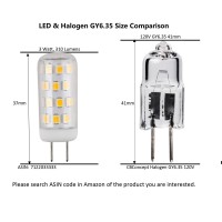 Cbconcept - 10 Bulbs - 110V-120V Ac 20 Watts, Jcd Gy6.35 Bi-Pin 20W Halogen Light Bulb, Accent Lighting, Chandelier, Puck Light, Microwave, Range, Rv, Landscape Lighting - Designed In Ca