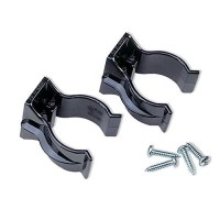 Maglite Black Universal Mounting Brackets For D-Cell Flashlight, 2 Pk