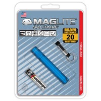 Maglite Solitaire Incandescent 1-Cell Aaa Flashlight Blue