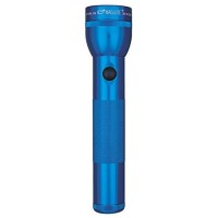 Maglite Heavy-Duty Incandescent 2-Cell D Flashlight, Blue