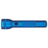 Maglite Heavy-Duty Incandescent 2-Cell D Flashlight, Blue