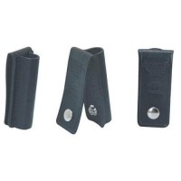 Maglite Black Plain Leather Holster For Aa Cell Mini Flashlights