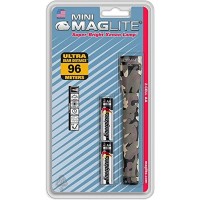 Maglite Mini Incandescent 2-Cell Aa Flashlight, Camo