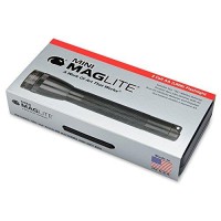 Maglite Mini Incandescent 2-Cell Aa Flashlight In Presentation Box, Black