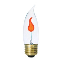 Bulb Flicker 3W Clr Mb (Pack Of 1)