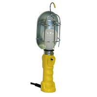 Bayco Sl-425 Incandescent Work Light W/Metal Guard, Yellow