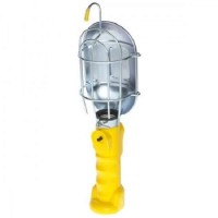 Bayco Sl-425 Incandescent Work Light W/Metal Guard, Yellow