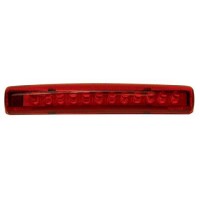 Pacer Performance 20701 Red Mini 12Diode Single Row Led Brake Light With Red Lens