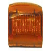 Pacer Performance 20703 Amber Mini 12Diode Single Row Led Brake Light With Amber Lens