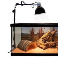 Zoo Meds most popular Clamp Lamp fixture is available in three sizes 5 1214cm 8 1222cm or 1025cm diameter domes Made of heavy gauge painted aluminum All three models have a ceramic socket and can be used with the Clamp Lamp Safety Cover to protect your bu