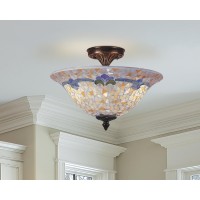 Dale Tiffany Tm100553 Light-Fixtures, 13.25-Inches, Johanna