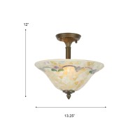 Dale Tiffany Tm100553 Light-Fixtures, 13.25-Inches, Johanna