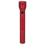 Maglite Heavy-Duty Incandescent 3-Cell D Flashlight In Display Box, Red
