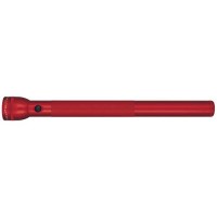 Maglite Heavy-Duty Incandescent 6-Cell D Flashlight In Display Box, Red