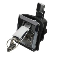 Seachoice Flush Mount Lock Wkeys Chromeplated Zinc Requires 158 In Cutout