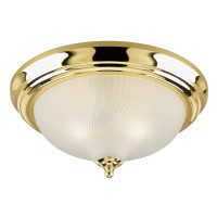 Westinghouse 6430300 Ceiling Fixture, Three, Brass Lighting,Brass/Antique Brass,Brass