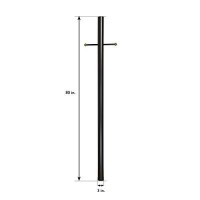 Design House 501817 80-Inch Lamp Post, Black