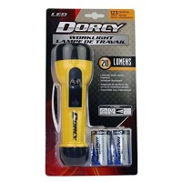 Dorcy Heavy Duty Worklight Flashlight With Batteries, 41-2350