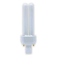 Ge Lighting 97594 Traditional Lighting Compact Fluorescent Plug-In Quad, 13W Soft White (2700K) 1-Pack