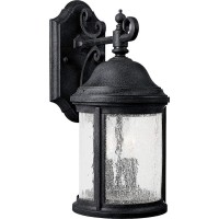 Progress Lighting P5649-31 Ashmore Outdoor, 6-5/8-Inch Width X 14-13/16-Inch Height, Black, 16 Count