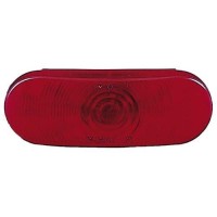 Peterson 421R Red 6.5-Inch Oval Stop Turn And Tail Light