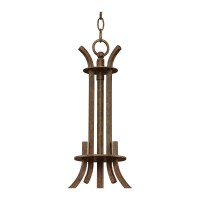 Franklin Iron Works Oak Valley Rustic Bronze Pendant Chandelier 21