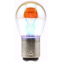 Sylvania SilverStar 27Watt High Performance Signal Light is designed to give crisp clear clean style light It produces 100 street legal amber light when lit This amber signal lamp uses the latest interference coating technology It includes two bulbs with 