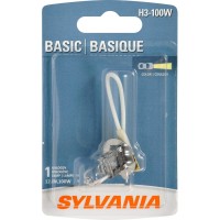 Sylvania - H3 100W Basic Halogen Offroad Bulb (Contains 1 Bulb)