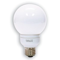 Ge 47484 11 Watt, 40-Watt Equivalent, Energy Smart G25 Globe Cfl 6 Year Life Light Bulb