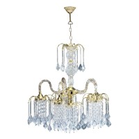 Ore International 1966G Chandelier Polished Brass