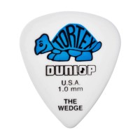 Dunlop 424R10 Tortexa Wedge Whiteblue 10Mm 72Bag