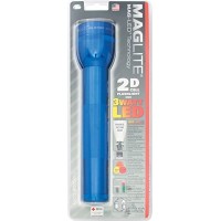 Maglite Led 2-Cell D Flashlight, Blue