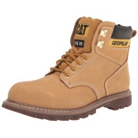 Cat Footwear Mens Second Shift Steel Toe Work Boot, Honey, 10