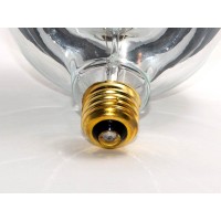 Bulbrite 100G40Hm Half Chrome 100W Globe Shape Bulb