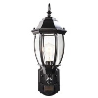 Heath/Zenith Heath Zenith Hz-4192-Bk Six-Sided Die-Cast Aluminum Lantern, Black With Beveled Glass