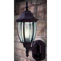 Heath/Zenith Heath Zenith Hz-4192-Bk Six-Sided Die-Cast Aluminum Lantern, Black With Beveled Glass