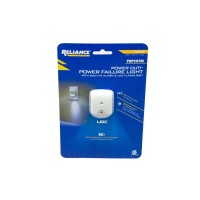 Reliance Controls Thp207 Plug-In Power Failure Alarm With Led Flashlight,White