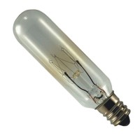 Eiko 43002 Model 15T6C-145V Miniature Halogen Bulb, 145V Rating, 15W, 0.1A, Candelabra Screw (E12) Base, T-6 Bulb, C-7A Filament, 90 Lumens