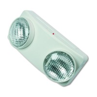 Tatco Swivel Head Twin Beam Emergency Lighting Unit, 12 3/4