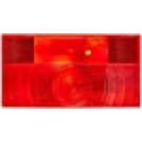 This Peterson Mfg rectangular stop turn tail Trailer Light has a incandescent bulb and red lens