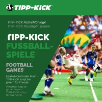 Tipp-Kick Floodlight Set With Masts, Up To 19 Cm High I Floodlights For Your Table Football Game I Original Football Accessories I 4-Piece Set I Grey