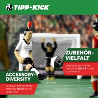 Tipp-Kick Floodlight Set With Masts, Up To 19 Cm High I Floodlights For Your Table Football Game I Original Football Accessories I 4-Piece Set I Grey