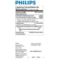 Philips 135640 50/100/150-Watt A21 Natural Light 3-Way Light Bulb