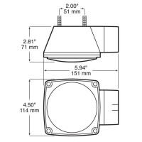 V544 Features Trailer light kit Front side marker lights and reflectors are needed to meet DOT standards Replacement lens V440 Carded Generic Dimensions Trailers over 80 wide 9 H x 14 W x 5 D 251 lbs Dimensions Overall Height Top to Bottom 9 Inches Overal