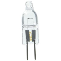 Sylvania 58650 10-Watt 12-Volt Tungsten Halogen Quartz Lamp With Clear Finish And G4 Bi-Pin Base, 1 Pack # 10T3Qclrp