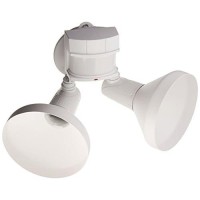 Heath Zenith Hz-5318-Wh Series Wht Security Fld Light , White