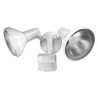 Heath Zenith Hz-5318-Wh Series Wht Security Fld Light , White