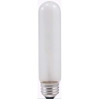 Sylvania 18492 25-Watt Frosted Tubular Incandescent T10 Bulb