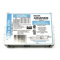 Philips Advance Icf-2S42-M2-Ld-K Cfl Ballast, Electronic, 93W, 120/277V Lighting, Black